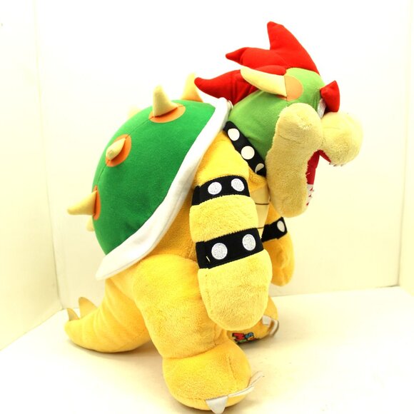 2017 Build A Bear Stuffed Toy King Koopa Bowser Plush Nintendo Super Mario - Picture 2 of 7
